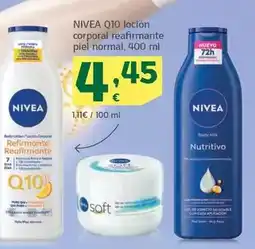 HiperDino Nivea - q10 locion corporal reafirmante piel normal oferta
