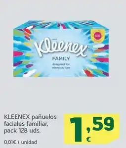 HiperDino Kleenex - pañuelos faciales familiar oferta