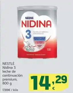HiperDino Nestlé - nidina 3 leche de continuación premium oferta
