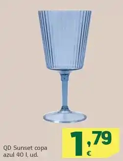 HiperDino Qd sunset copa azul oferta