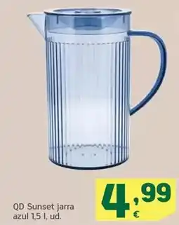 HiperDino Qd sunset jarra azul oferta