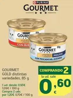 HiperDino Gourmet gold - distintas variedades oferta
