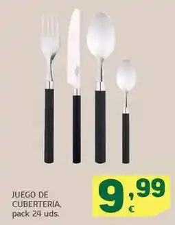 HiperDino Juego de cuberteria oferta