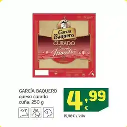 HiperDino García baquero - queso curado cuña oferta