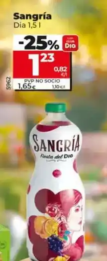Dia Dia - sangría 1,5 l oferta