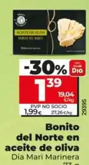Dia Dia mari marinera - bonito del norte en aceite de oliva 73 g oferta