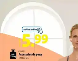 Lidl Crivit - accesorios de yoga oferta