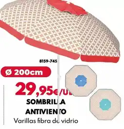 BricoCentro Sombrilla antiviento oferta