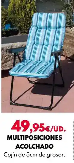 BricoCentro Multiposiciones acolchado oferta