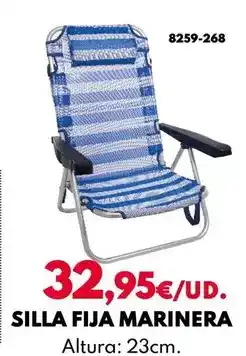 BricoCentro Silla fija marinera oferta