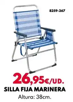 BricoCentro Silla fija marinera oferta