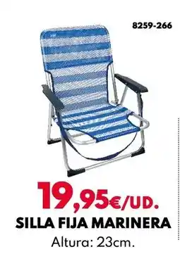BricoCentro Silla fija marinera oferta