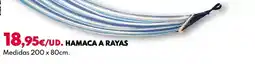 BricoCentro Hamaca a rayas oferta