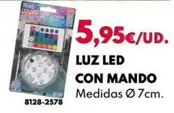 BricoCentro Luz led con mando oferta