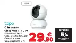 Carrefour Tapo - cámara de vigilancia ip tc70 oferta