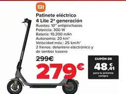 Carrefour Xiaomi - patinete eléctrico 4 lite 2ª generación oferta