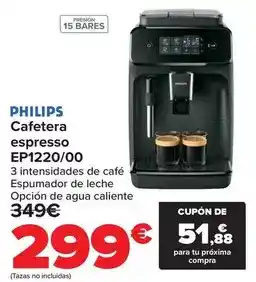 Carrefour Philips - cafetera espresso ep1220/00 oferta