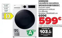 Carrefour Samsung - lavadora-secadora wd90dg5b15beec oferta