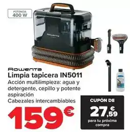 Carrefour Rowenta - limpia tapicera in5011 oferta