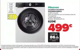 Carrefour Hisense - lavadora-secadora wd3s9043bw3 oferta
