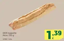 HiperDino Okin baguette akua oferta