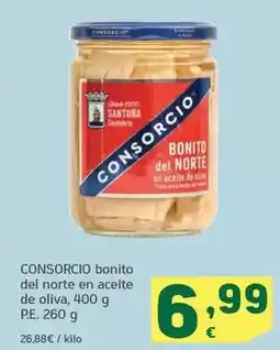 HiperDino Consorcio - bonito del norte en aceite de oliva oferta