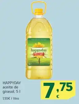 HiperDino Happyday - aceite de girasol oferta