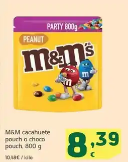 HiperDino M&m's - cacahuete pouch o choco pouch oferta