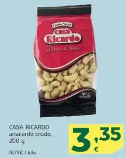 HiperDino Casa ricardo - anacardo crudo oferta