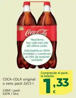 HiperDino Coca-cola - original o zero oferta