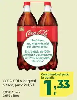 HiperDino Coca-cola - original o zero oferta