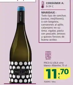 HiperDino Paco & lola - vino blanco albarino oferta