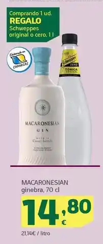 HiperDino Macaronesian - ginebra oferta