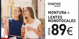 Vista Óptica Montura + lentes monofocales oferta