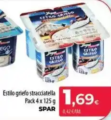 Spar La Palma Spar - estillo griefo stracciatella oferta