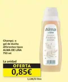 Economy Cash Alma - champú o gel de ducha diferentes tipos oferta