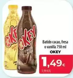 Spar La Palma Okey - batido cacao, fresa o vanilla oferta