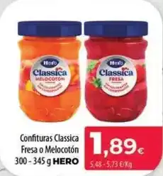 Spar La Palma Hero - confituras classica fresa o melocoton oferta