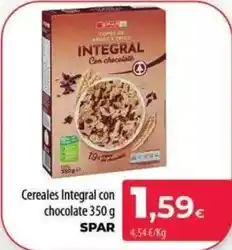 Spar La Palma Spar - cereales integral con chocolate oferta