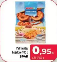 Spar La Palma Spar - palmeritas hojaldre oferta