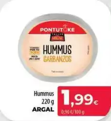 Spar La Palma Argal - hummus oferta