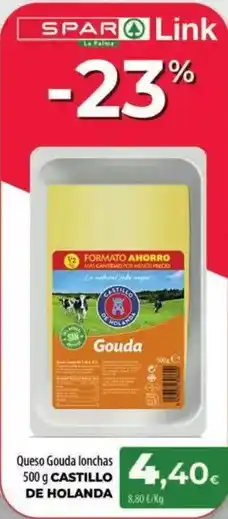 Spar La Palma Castillo de holanda - queso gouda lonchas oferta