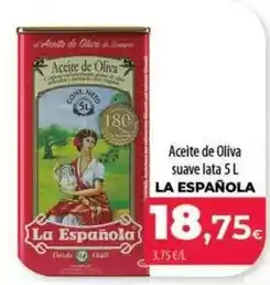 Spar La Palma La española - aceite de oliva suave oferta