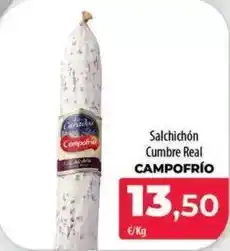 Spar La Palma Campofrío - salchichon cumbre real oferta