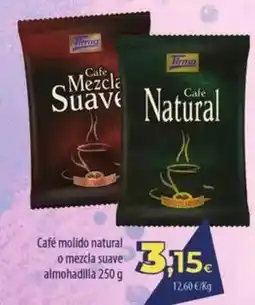 Spar La Palma Tirma - café molido natural o mezcla suave almohadilla oferta