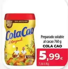 Spar La Palma Cola cao - preparado soluble al cacao oferta