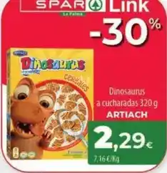 Spar La Palma Artiach - dinosaurus a cucharadas oferta