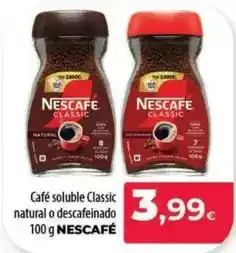 Spar La Palma Nescafé - café soluble classic natural o descafeinado oferta