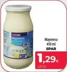 Spar La Palma Spar - mayonesa oferta