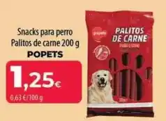 Spar La Palma Snacks para perro palitos de carne oferta